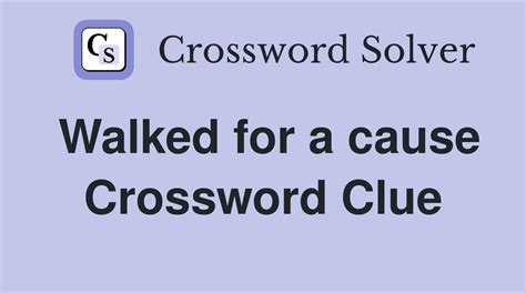 champion as a cause crossword clue|champion a cause examples.